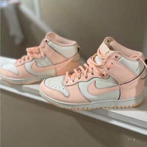 Women’s Nike Dunk High Crimson Tint